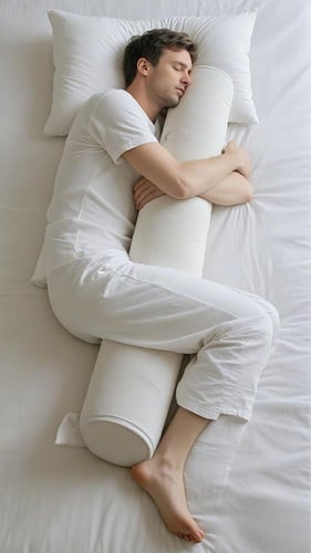 مخدة ميموري فوم الطويلة