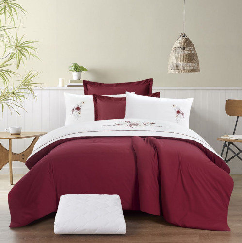 طقم مفرش صيفي مزدوج 6 قطع