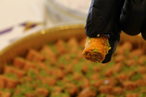 بقلاوة أصابع