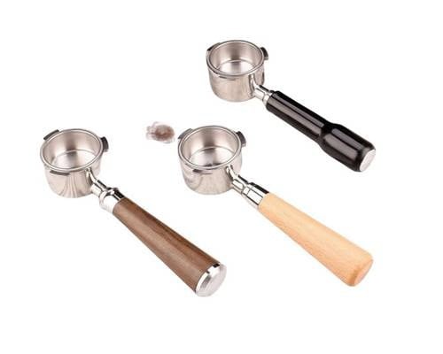 بورتافلتر إسبريسو مقبض خشبي - Portafilter Espresso...