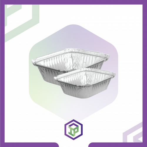 صواني المنيوم مستطيل 6011, 6012