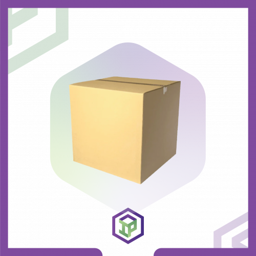 كرتون شحن مقاس (50x50x50) B5 بني