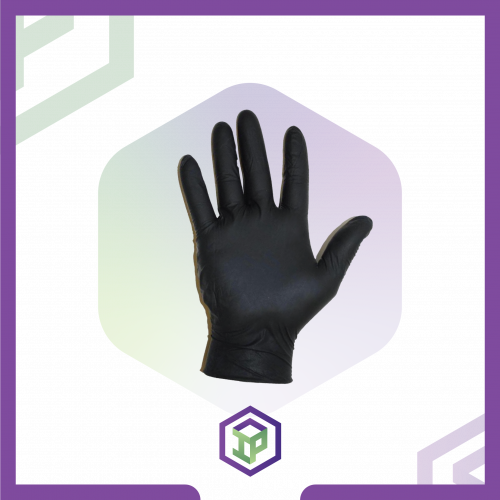 قفازات أسود [ M / L ]