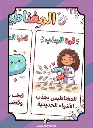 "سحر الانجذاب".. اكتشفي أسرار المغناطيس مع أمتع مط...