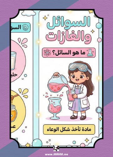 "رحلة في عالم السوائل والغازات".. اكتشفي أسرار الم...