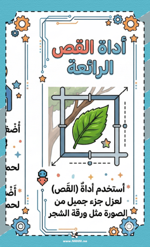 مطوية "صوري الرقمية أجمل" – حوّل صورك العادية إلى...