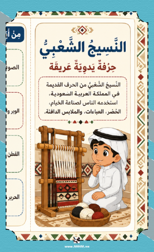 مطوية وورقة عمل جاهزة للطباعة لتبسيط درس النسيج ال...