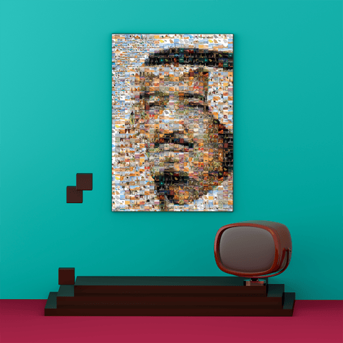 فسيفساء الملك سلمان - الملك عبد العزيز آل سعود