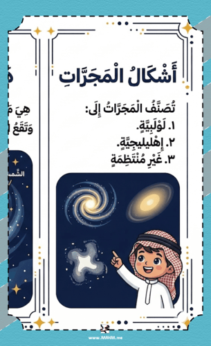مطوية "عالم النجوم" - رحلتك الذكية لاكتشاف الكون!