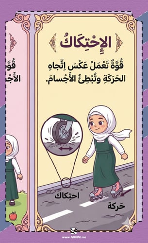 ️ مطوية "عالَمُ الْقُوَى" – الفيزياء بلمسة إبداعية...