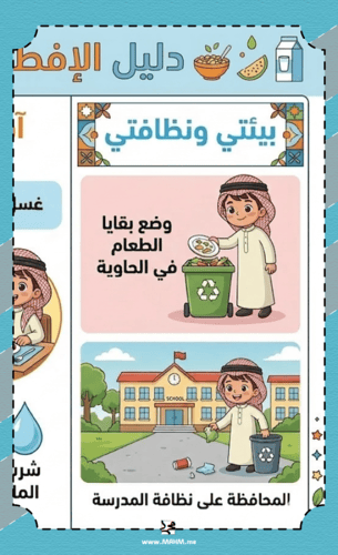 مطوية السلامة أثناء ركوب السيارة ثاني ابتدائي بنين...