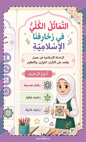 عراقة الفن بلمسة عصرية! مطوية "التماثل الكلي" لجمي...