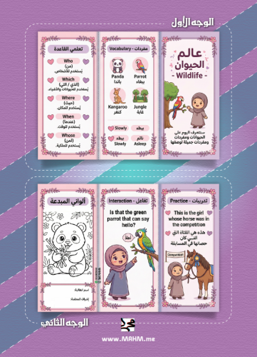 عالم الحيوان Wildlife " للإنجليزي – دليلكِ للإبداع...