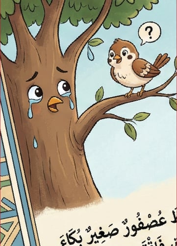 مطوية "الشجرة الحزينة" – درس العيد والتكافل بأسلوب...