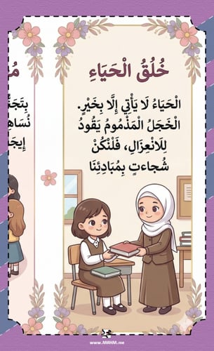 مطوية "قراري الحكيم" - دليلكِ للثقة والتميز الاجتم...