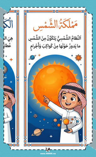 مطوية "مملكة الشمس" - بوابتك لاكتشاف أسرار النظام...