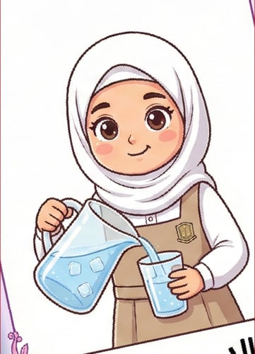 مطوية "السوائل والغازات" – رحلة استكشاف ممتعة لأمي...