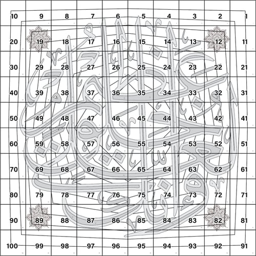 و إنك لعلي خلق عظيم تلوين جماعي