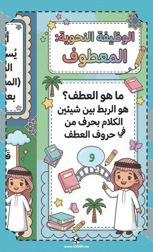 مطوية "المعطوف" الاحترافية – دليلك الشامل لإتقان ق...
