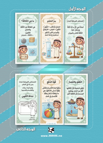 ️ مطوية "أسرار المادة" - طريقك للتميز في العلوم!