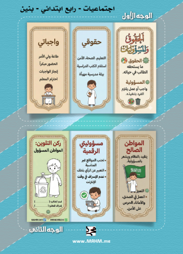 مطوية "المواطن المسؤول" – دليلك الشامل للحقوق والو...