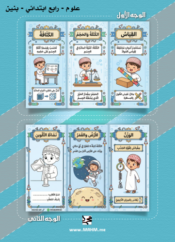 مطوية القياس التفاعلية (بنين) - اكتشف أسرار الكتلة...