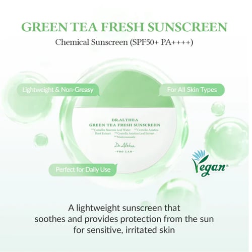 دكتور ألثيا واقي شمس بخلاصة الشاي الأخضر – حماية S...