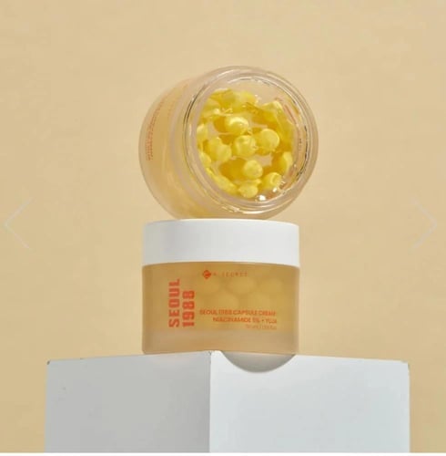 كريم الكبسولات سيول 1988 بتركيز نياسيناميد 5% من ك...