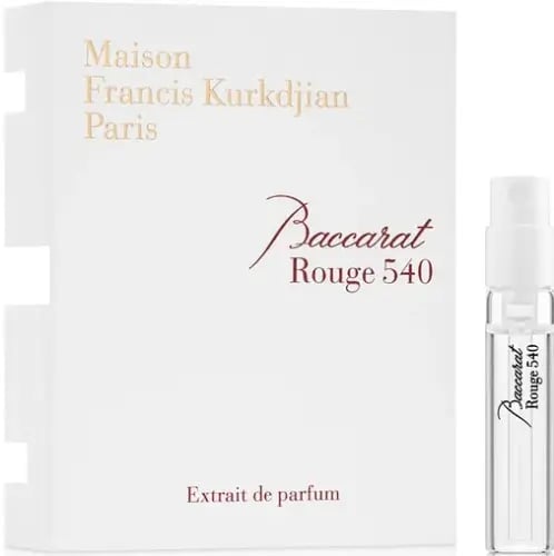 عينة عطر باكارات روج 540 من ميزون فرانسيس كوركدجيا...