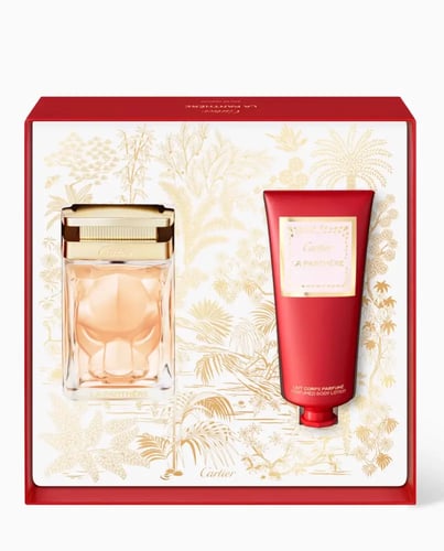 طقم كارتير لا بانثر او دي بارفيوم نسائي 100مل + لو...