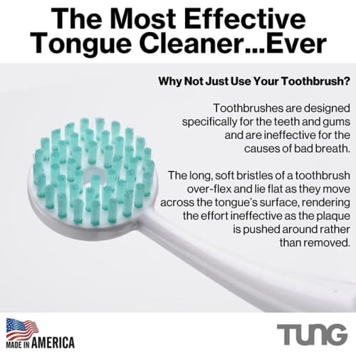 فرشاة تنظيف اللسان من تنج متعددة الالوان