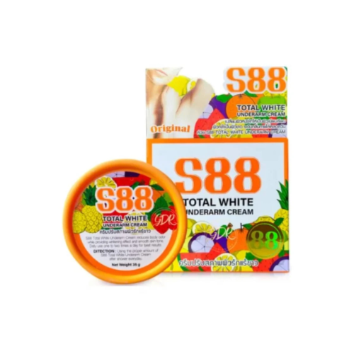 كريم s88 توتال وايت تفتيح تحت الإبط , 35 جرام