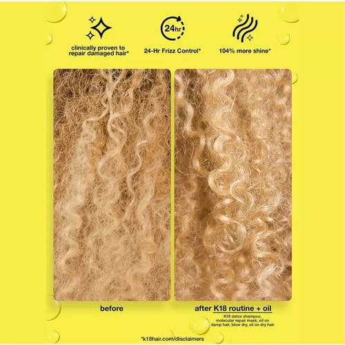 كيه 18 زيت لإصلاح جزيئات الشعر 30 مل