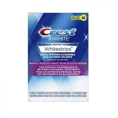 كرست شرائح تبييض الاسنان ثلاثى الابعاد 24 شريط