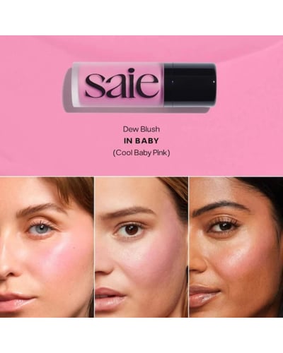 ساي مجموعة ذا جلو احمر خدود وشفاه واضاءة 3 قطع