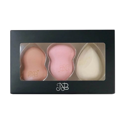 اسفنج خافي عيوب ومحدد الوجه من نوره بو عوض -3 قطع