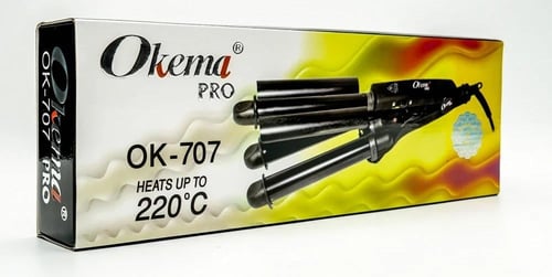 ويفي تمويج وتكسير الشعر الثلاثي من اوكيما OK-707