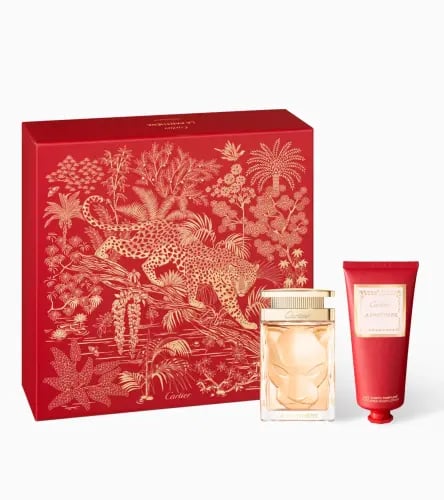 طقم كارتير لا بانثر او دي بارفيوم نسائي 100مل + لو...