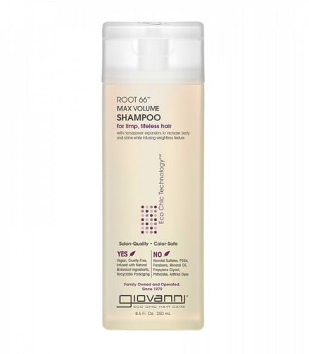 شامبو روت 66 ماكس فوليوم لتكثيف الشعر من جيوفاني 2...