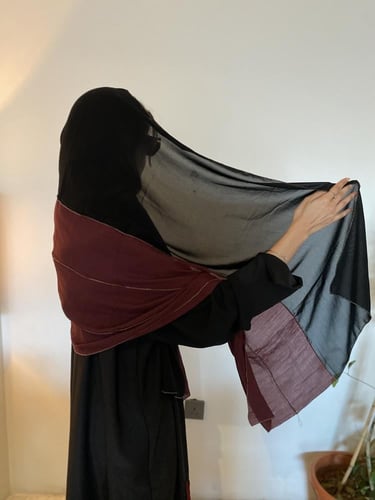 طرحة لنن لون عودي