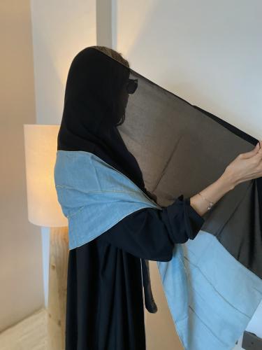 طرحة لنن نصين بيبي بلو