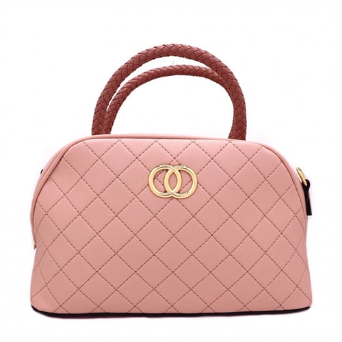 شنطة نسائيه جلد حجم كبير مع حبل طويل