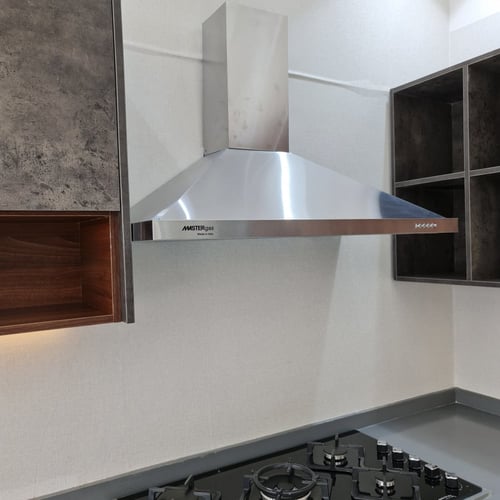 شفاط 90سم هرمي قوة 1200 ايطالي ماستر جاز