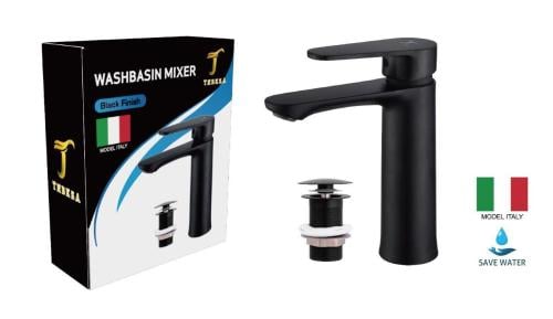 Black Italian model sink mixer