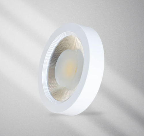 Transparent LED cover 30 cm 60 watt cream color