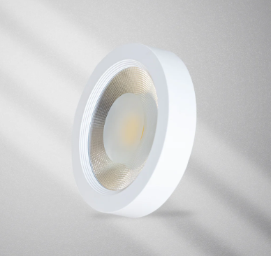 Spotlight transparent size 30 cm color white