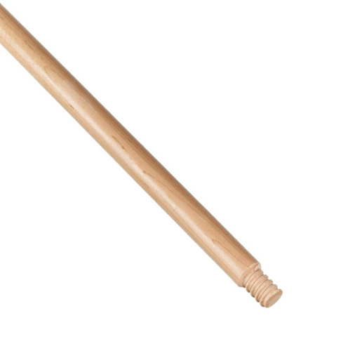 Wooden stick for the broom or the bidet