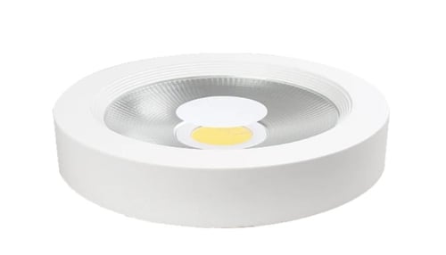 Spotlight transparent touch size 20 cm color yello...