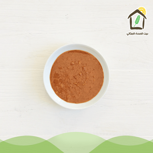 زبدة اللوز الخشنة العضوية 170جم