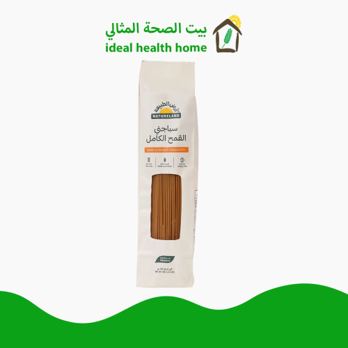 مكرونة سباجتي القمح الكامل العضوى 500جم